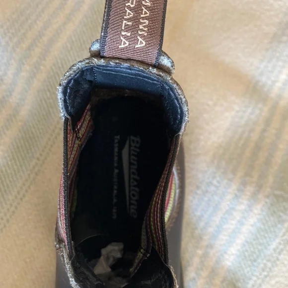 Blundstone Chelsea #1409 Stout Brown/Stripes size 7.5 Womens - Picture 7 of 11